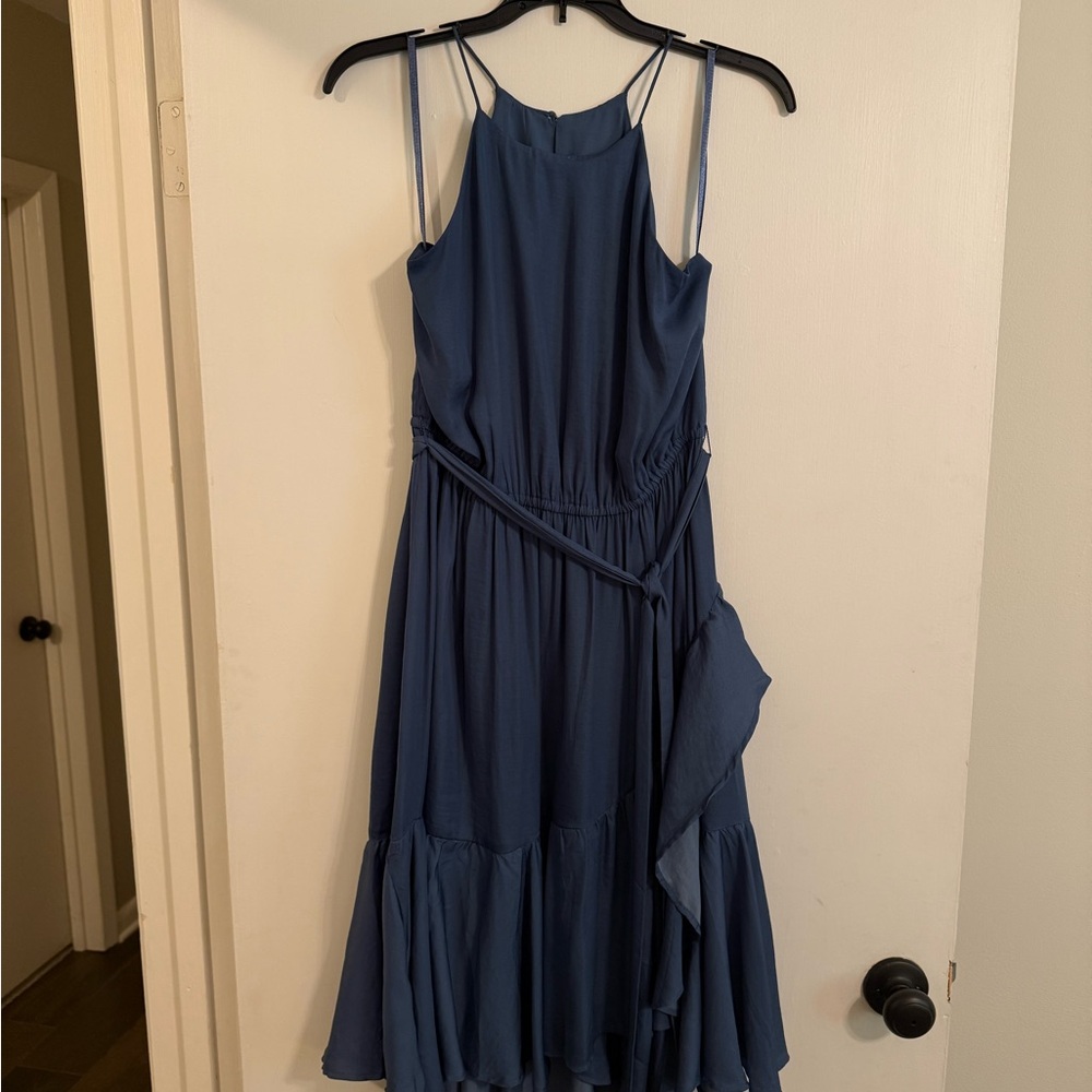 Loft Blue Sleeveless Dress